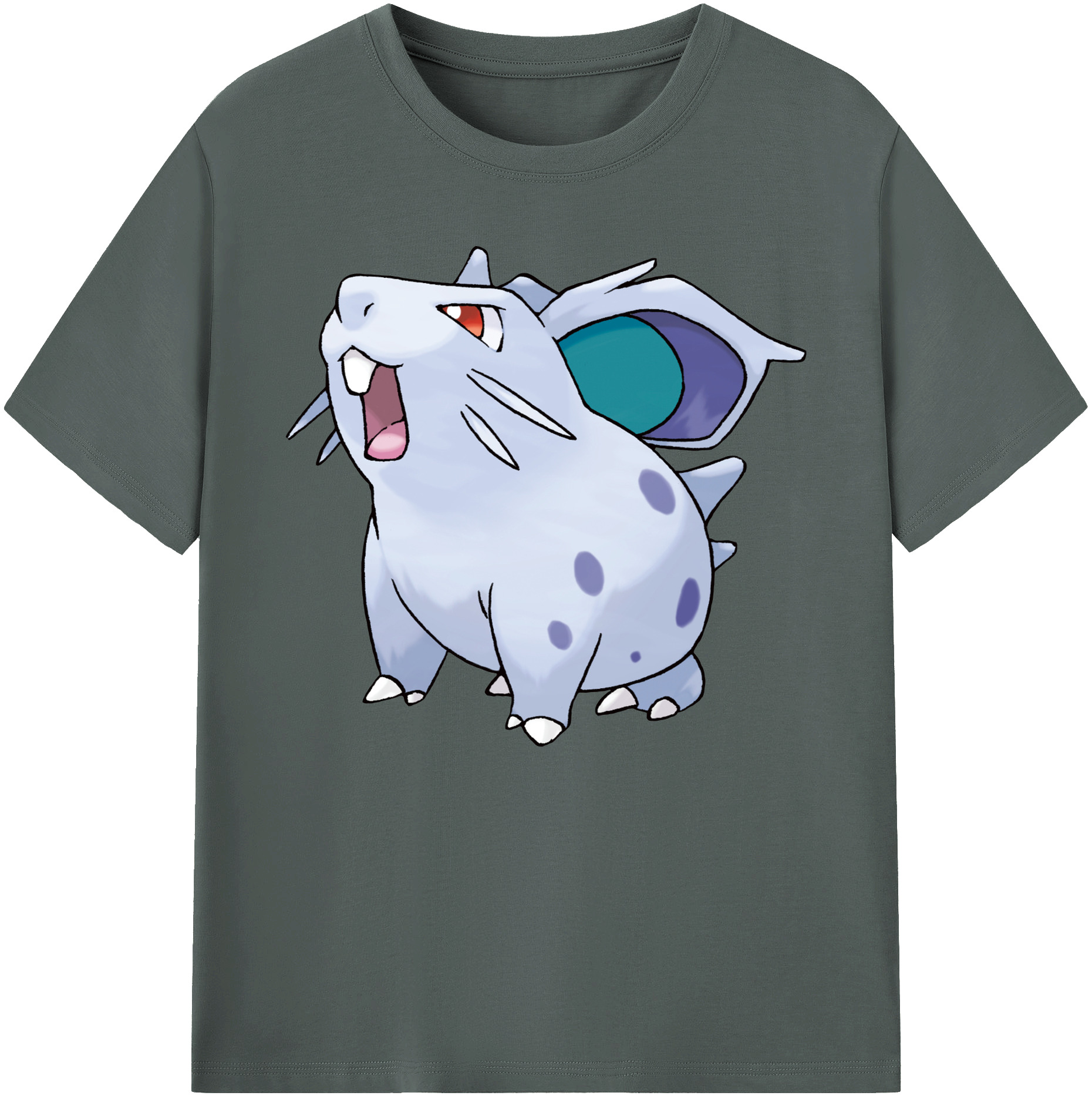 （画像用） ポケットモンスター Pokémon 綿100％ メンズ半袖Tシャツ｜肌触りやわらか＆通気性